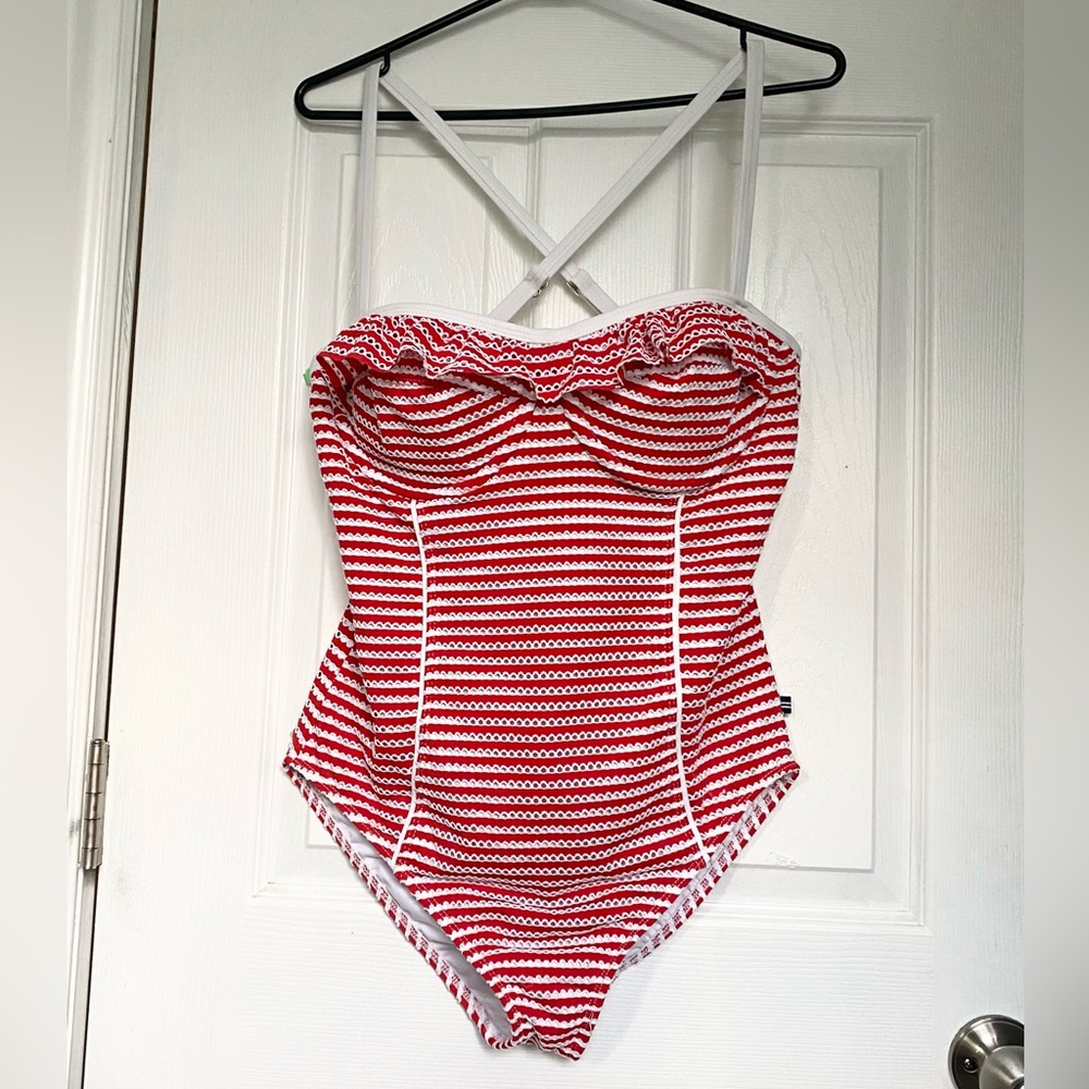 Ruffled One-Piece Swimsuit